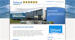 Desktop Screenshot of halgand.com